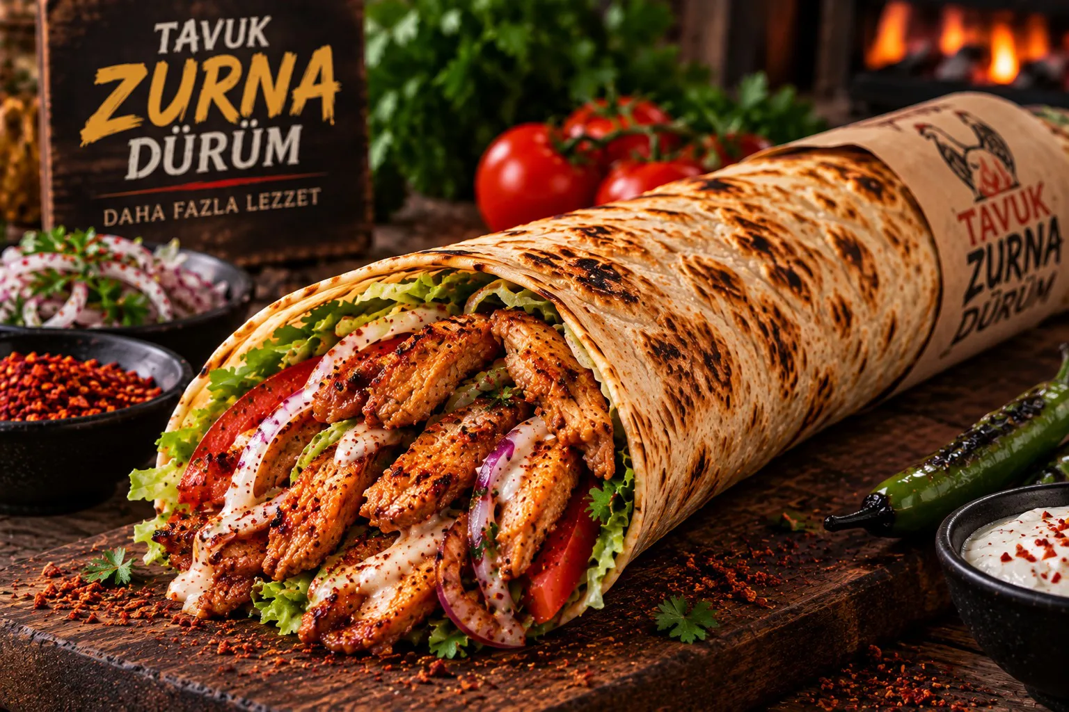 Hatay Usulü Soslu-Sossuz Döner