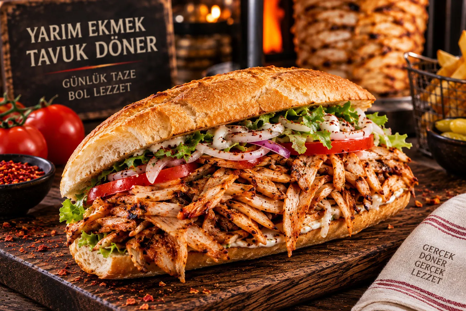 Yarım Ekmek Arası Döner